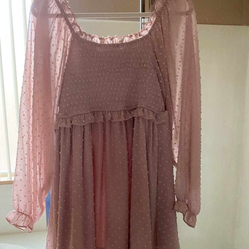 Pink dress